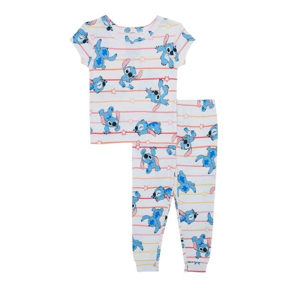 Lilo & Stitch Toddler Snug Fit Pajama Set 2 Piece Size 12M NEW - Picture 1 of 4